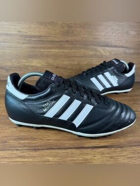 Adidas Copa Mundial Soccer Cleats Black Leather Mens Size 10.5 Made in Germany